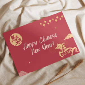 CNY Greeting Card - CNY COOKIES
