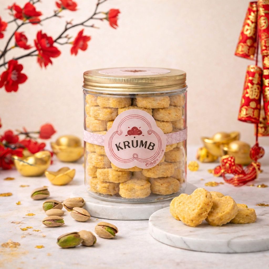 Pistachio Cashew Cookie| KRUMB